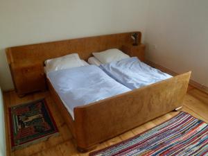 Postel nebo postele na pokoji v ubytování Turistická ubytovna Podomí