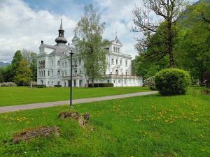 Vonkajšia záhrada v ubytovaní Grubhof Treetops