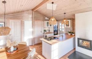 Η κουζίνα ή μικρή κουζίνα στο Klitten