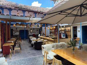 Restaurace v ubytování CASA CRISTOBAL Siete Cuartones