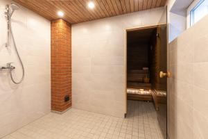 Koupelna v ubytování CozyStay