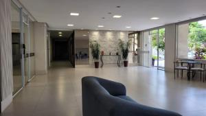 Vstupní hala nebo recepce v ubytování Lindo apartamento com incrível vista urbana + 28 fotografií