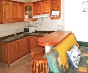 A kitchen or kitchenette at Exceptional Studio in Frontera | 25 sq.m. | Terrace