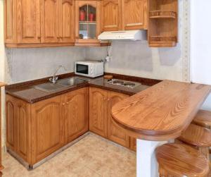 A kitchen or kitchenette at Exceptional Studio in Frontera | 25 sq.m. | Terrace