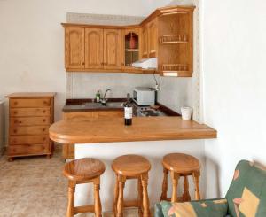 A kitchen or kitchenette at Exceptional Studio in Frontera | 25 sq.m. | Terrace