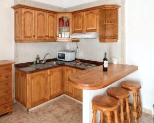 A kitchen or kitchenette at Exceptional Studio in Frontera | 25 sq.m. | Terrace