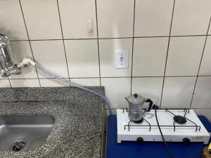 Et badeværelse på Studio completo a 200m do shopping Iguatemi + 20 billeder