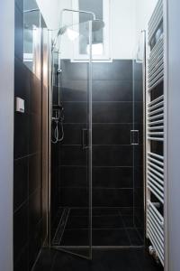 Kúpeľňa v ubytovaní Renovated historical apartment in the center of Brno