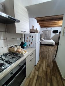 Kuchyň nebo kuchyňský kout v ubytování Bed and breakfast Raggio di Sole