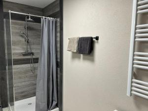 Koupelna v ubytování T2 Chaleureux logement a Thann