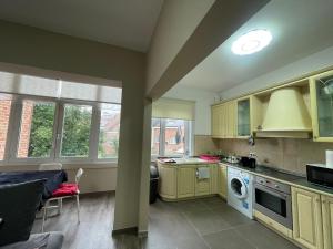 Eldhús eða eldhúskrókur á Cozy City Escape +5 myndir