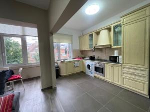 Eldhús eða eldhúskrókur á Cozy City Escape