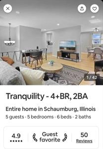 Gambar di galeri bagi Tranquility 4BR Schaumburg di Schaumburg
