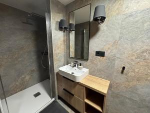 Kúpeľňa v ubytovaní UNTERBERG Apartment