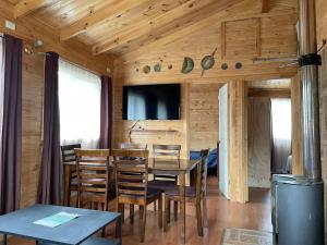 TV a/nebo společenská místnost v ubytování La Comarca