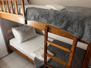 Postel nebo postele na pokoji v ubytování Smart & Comfort 3 - Ap completo