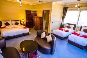 Letto o letti in una camera di Aurocher Marrakech Ourika Oukaimeden