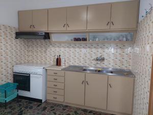 Køkken eller tekøkken på Astypalaia Peyki