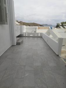 En balkon eller terrasse på Astypalaia Peyki