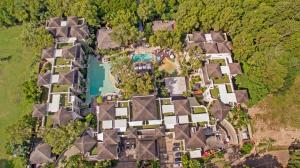 an overhead view of a large group of houses at Temple 2 Bedroom Penthouse in Palm Cove