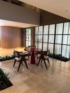 Istumisnurk majutusasutuses Apartamento de lujo para estrenar en Morros Cartagena