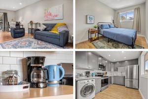 Η κουζίνα ή μικρή κουζίνα στο Comfy, Cozy, Central Calgary, 2BR and 1BTH