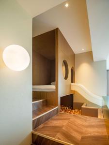 Postel nebo postele na pokoji v ubytování 汕头妈屿蓝MASULAND Sea View Hotel
