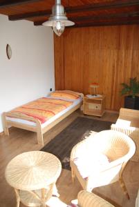 Кровать или кровати в номере Ferienwohnung - Chayenne Apartment mit 2 Schlafzimmern
