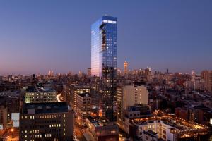 Nespecifikovaný výhled na destinaci New York nebo výhled na město při pohledu z hotelu
