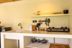 Η κουζίνα ή μικρή κουζίνα στο Villa Laguna +20 φωτογραφίες