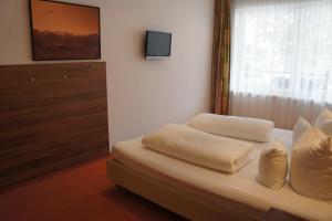 TV a/nebo společenská místnost v ubytování alpinea Appartements