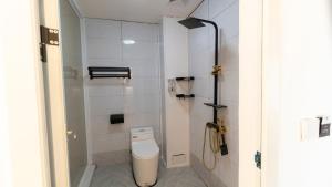 Koupelna v ubytování Yibuxuan Boutique Hotel Yangshuo