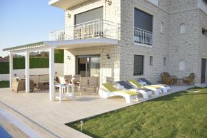 Balkón nebo terasa v ubytování Villa Mola Çeşme