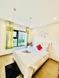 Ένα ή περισσότερα κρεβάτια σε δωμάτιο στο S703, 2 Bed Room Apartment