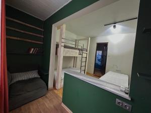 Ένα ή περισσότερα κρεβάτια σε δωμάτιο στο Porta Hostel