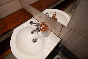 Ένα μπάνιο στο Apartament u Czernikow