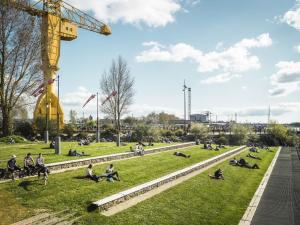 Ogród w obiekcie Appartement confortable au cœur de Nantes