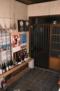 Getränke in der Unterkunft 向島集会所夕朝二食付き