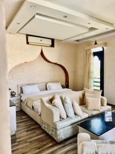 Posezení v ubytování Casa D'or Dahab
