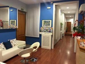 Posezení v ubytování Hotel Pelayo