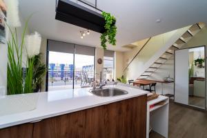 Køkken eller tekøkken på BM5J, Big duplex penthouse with two terraces