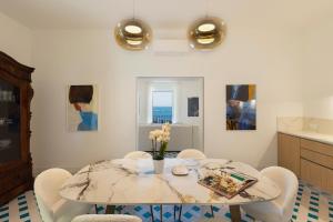 Χώρος καθιστικού στο Maison Marika