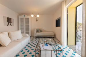 Χώρος καθιστικού στο Maison Marika