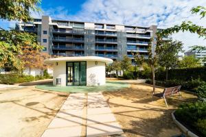 Bygningen som lejligheden ligger i