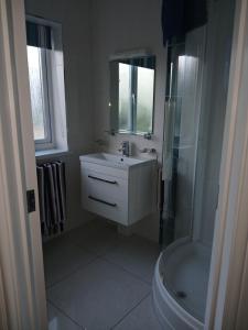 Koupelna v ubytování Elysian Fields B&B