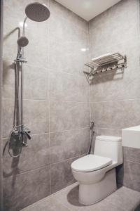 Koupelna v ubytování Vĩnh Tuấn Hotel