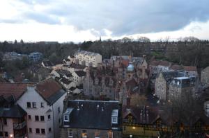 Nespecifikovaný výhled na destinaci Edinburgh nebo výhled na město při pohledu z hotelu