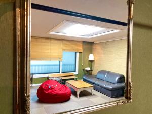 Χώρος καθιστικού στο KoolJam House-Center of Seoul-Itaewon-Spacious-3min from the subway