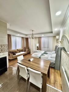 Χώρος καθιστικού στο Hagia sophia Apartment Otel