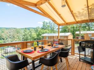 Balkón nebo terasa v ubytování Domaine Résidentiel de Plein Air La Plage